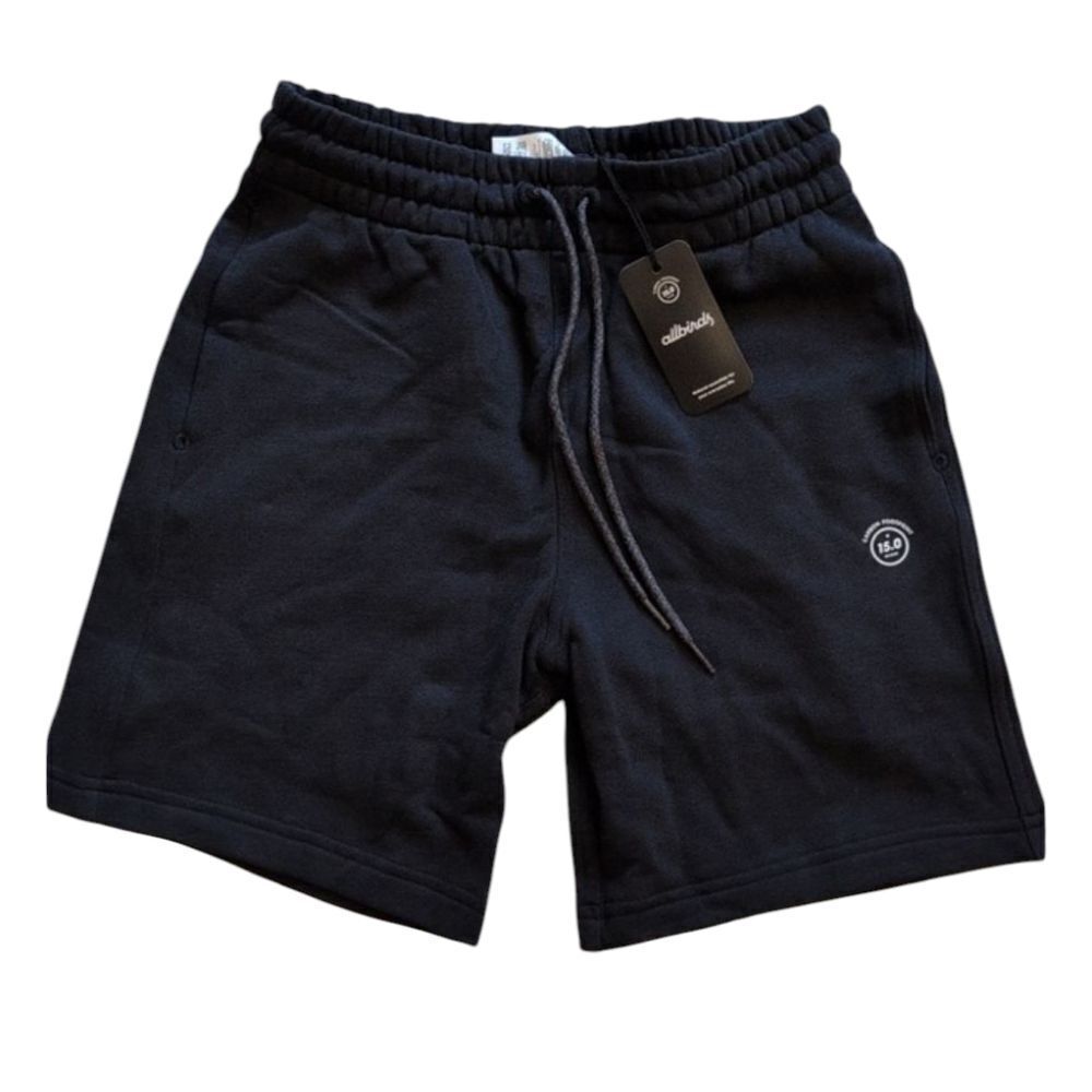 NWT Allbirds R&R Sweat Short Natural Black Size S